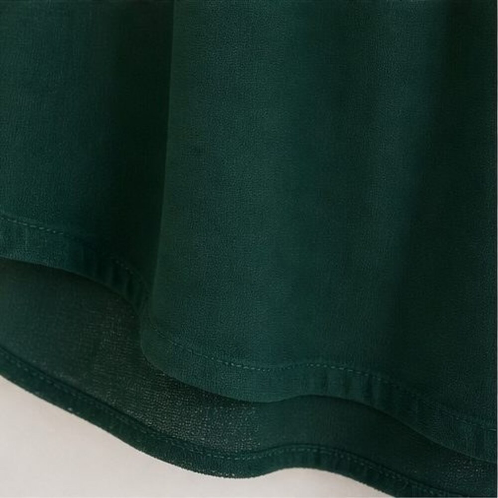 Emerald Puff Sleeve Top - Picture 6 of 6